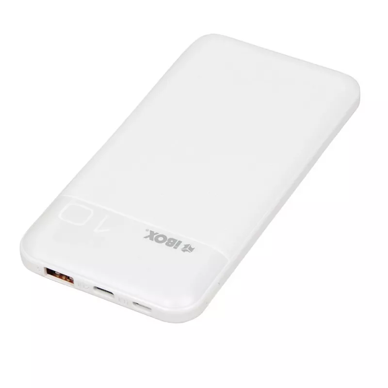 Powerbank portátil IBOX IPB10 10000 mAh, Li-Ion, Quick Charge 3.0, saídas USB-C e USB-A, 20W PD
