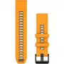 QuickFit, bracelete, smartwatch, grafite, laranja, Garmin, Approach S60, Approach S62,