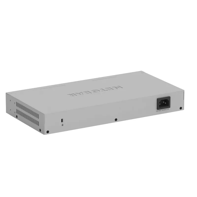 Switch de rede NETGEAR GS516-300EUS não gerido Gigabit Ethernet (10/100/1000) cinzento