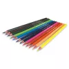 Lápis de cor sextavados Colorino Kids 12 cores