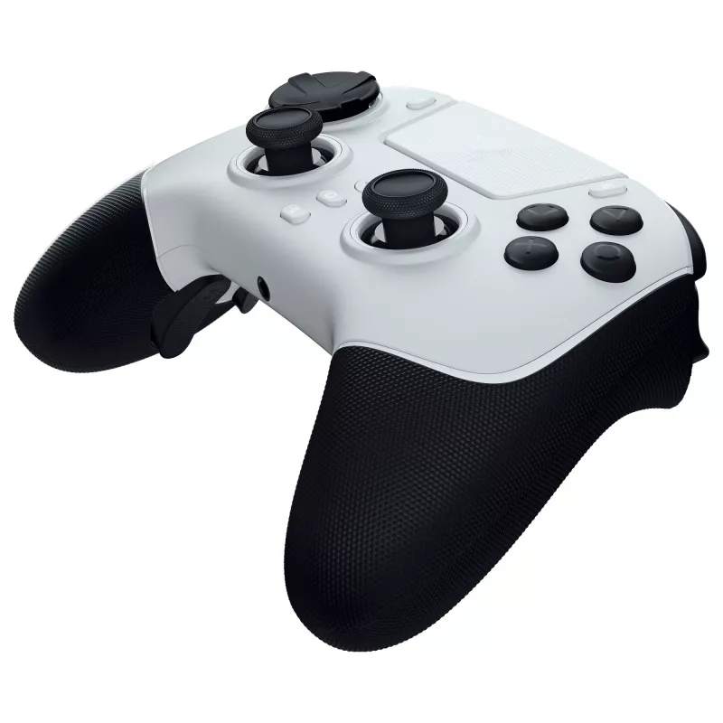 Comando sem fios Razer Raiju V3 Pro para PS5/PC, botões Pro, disposição simétrica - branco