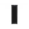 Armário rack 19 polegadas LANBERG FF01-8247-12BL, 47U, 800x1200 mm, porta frontal em vidro