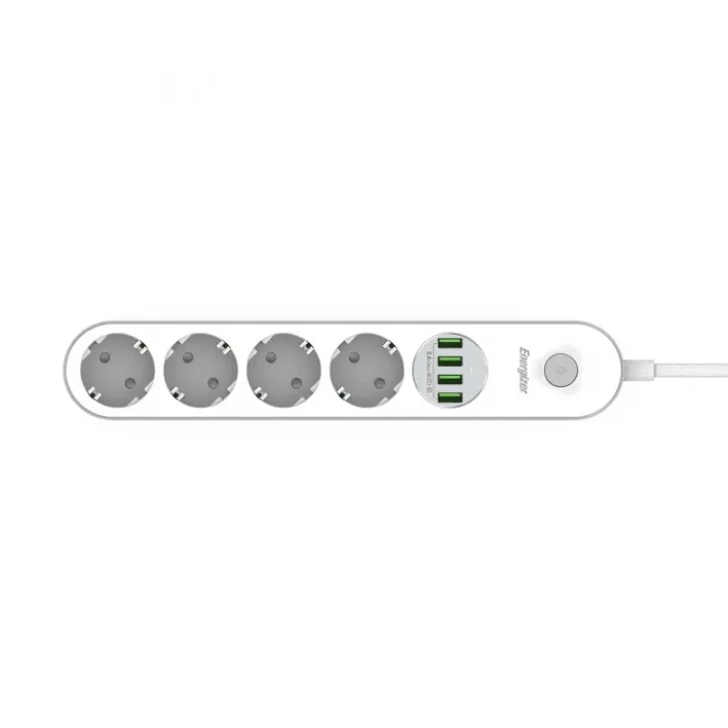 Powerbank portátil Energizer EPB2500W00EU 2500mAh design compacto, saída USB