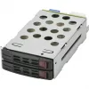 Supermicro MCP-220-82616-0N kit traseiro hot-swap para 2x unidades de 2,5 inch, preto