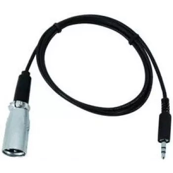 Adaptador DMX EUROLITE — 1x jack 3,5 mm para 1x ficha XLR