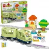 Conjunto de comboio de brincar LEGO DUPLO Aventuras interativas comboio 10427, 57 peças, 2 minifiguras, para crianças a partir dos 2 anos