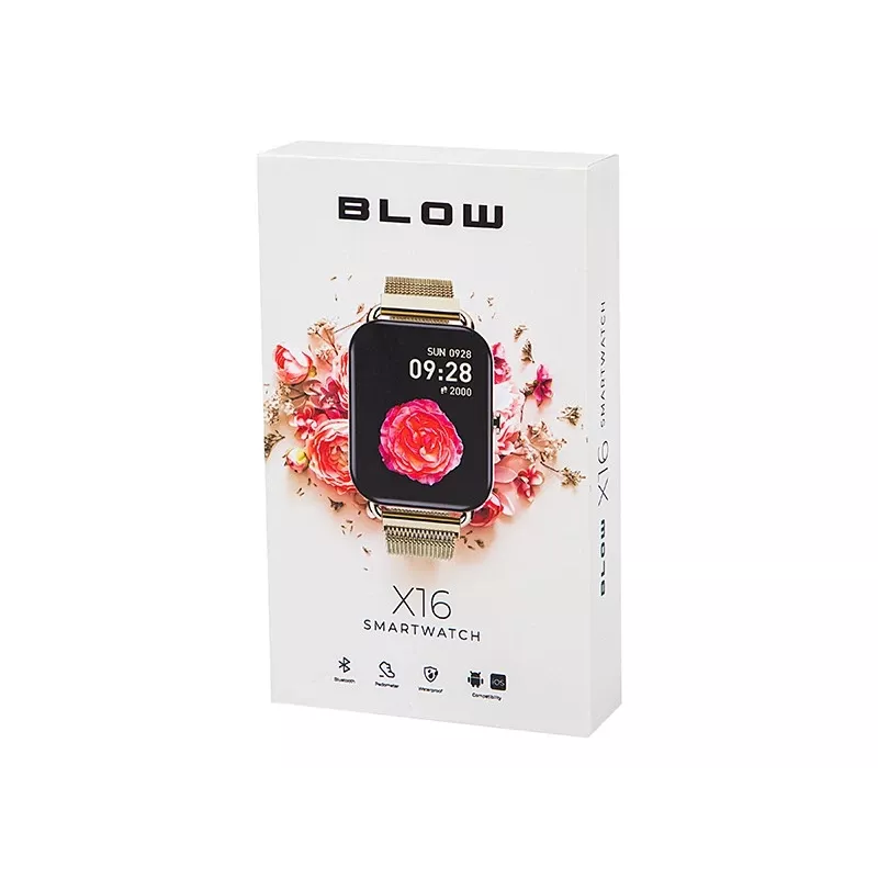 Smartwatch X16 Bluetooth rosa