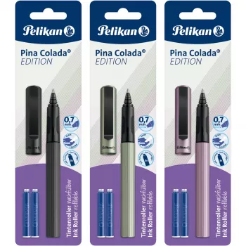 Pelikan Pina Colada Edition, esferográfica, cores mistas, azul, 0,7 mm, fino, ambidestro