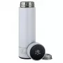 Extralink Smart Travel Mug branco, caneca térmica com indicador de temperatura