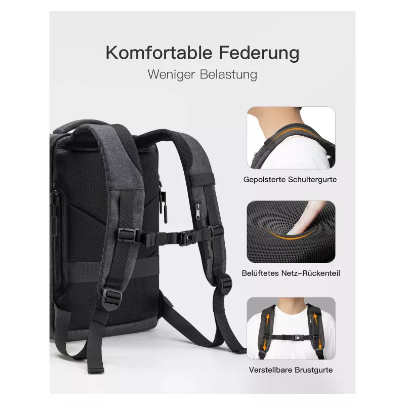 inateck Mochila para portátil 14 BP03006-14 preta