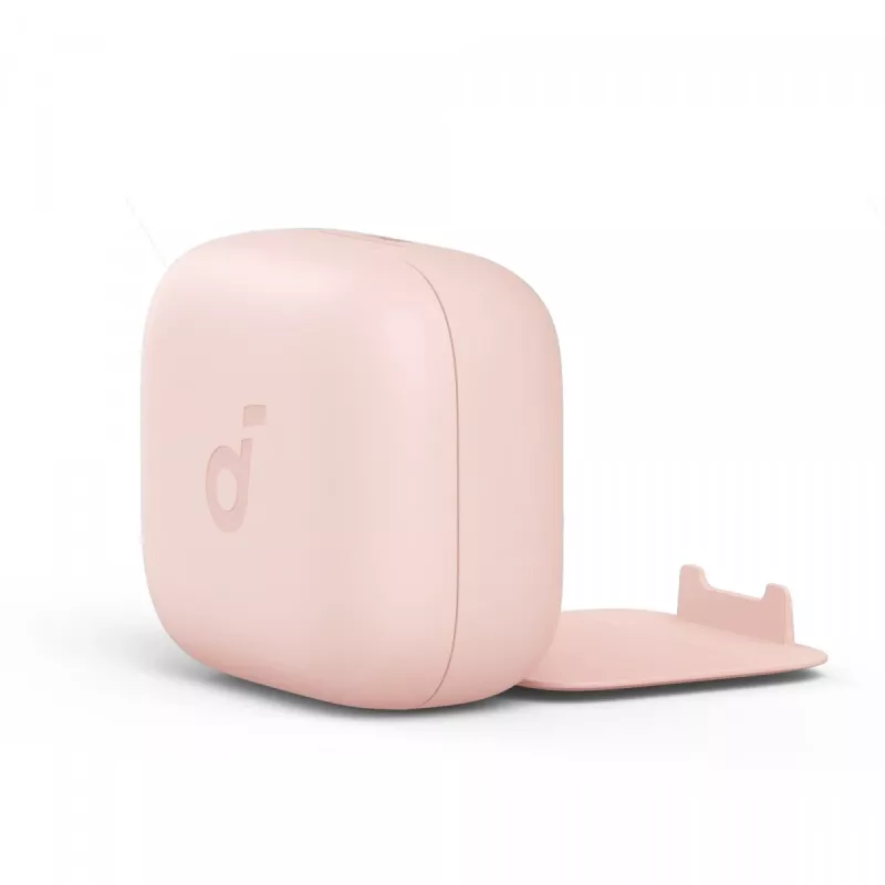 Headset Anker P30i headset sem fios in-ear para chamadas e música, USB Type-C, Bluetooth, rosa claro