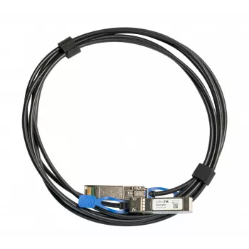 Cabo de rede MikroTik XS+DA0001 SFP/SFP+/SFP28 InfiniBand 1 m preto