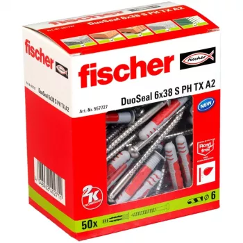Bucha de parede Fischer DuoSeal 557727