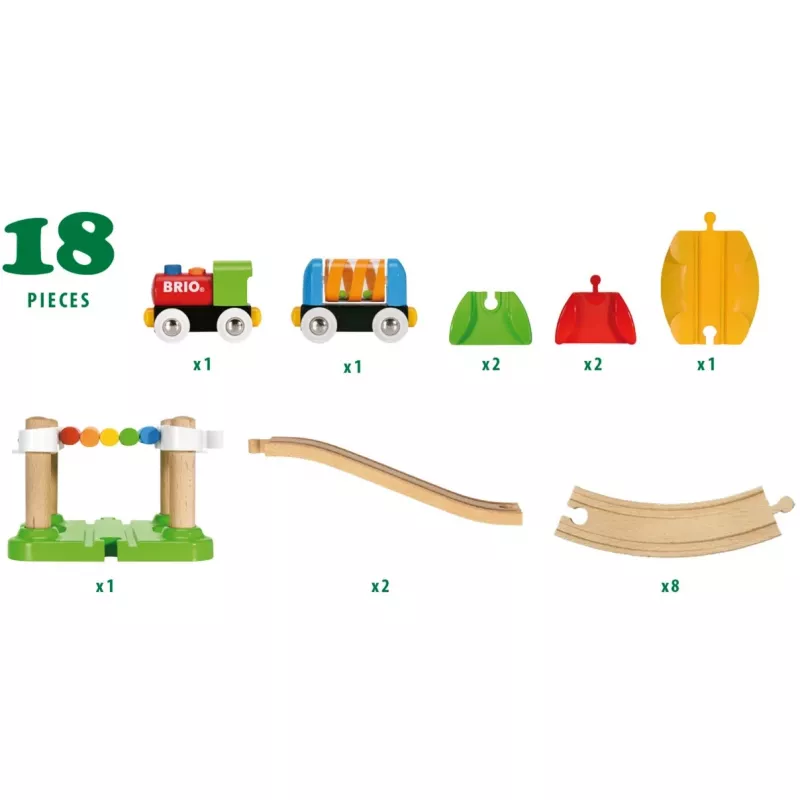 Comboio de brincar Ravensburger BRIO — multicolorido para idade 1,5–99