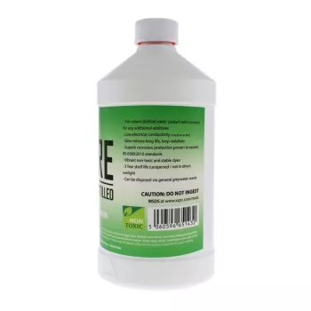Líquido de refrigeração XSPC Pure Coolant 1 L, verde reativo a UV, para sistemas de refrigeração líquida de PC