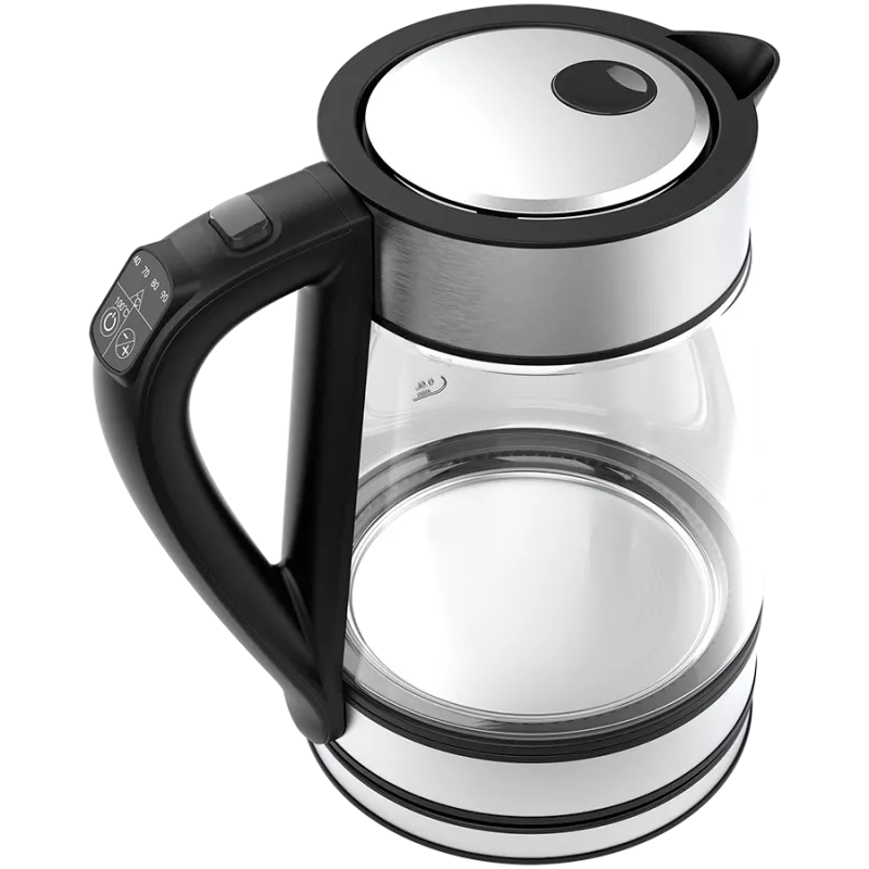 Chaleira AENO EK1S 1,7 L 2200 W Preto, Prateado, Transparente