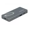 Leitor de cartões DeLOCK USB Type-C para CFast SD + hub USB