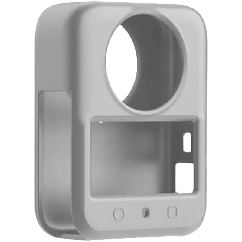 Capa de silicone com proteção de objetiva PULUZ DJI Osmo 360 (cinzento)