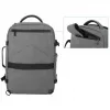 Mochila Manhattan Rome Notebook Travel 43,9 cm (17,3 inch) duas capas 40 L cinzento-claro