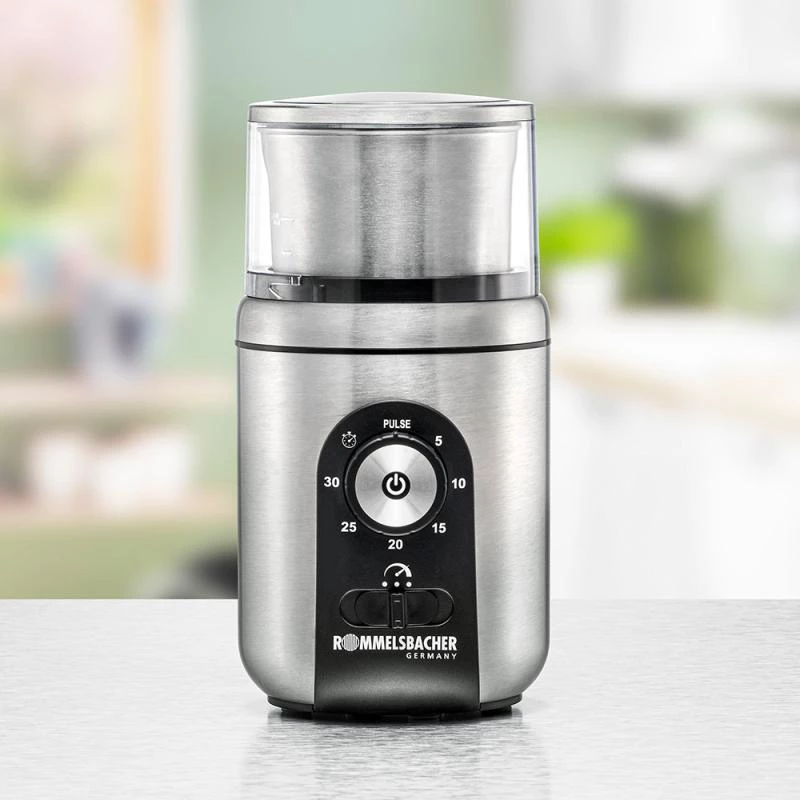 Moinho de especiarias e café Rommelsbacher EGK 250 - 200 W, 2 recipientes