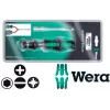 Wera Conjunto de 6 peças KK28 Kraftform compacto com pontas e chaves de fendas