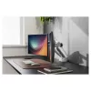 Suporte de monitor DIGITUS Dual-Design para 2× ecrãs de 35 polegadas, grampo, 2×10 kg, VESA 75–100, inclinável -45–90°