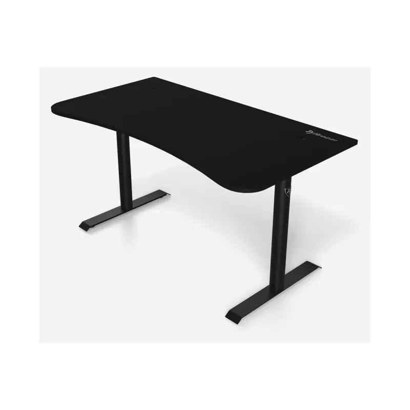 Secretária gaming Arozzi Arena Medium ARENA-MEDIUM-PBK, 140 x 75,5 cm, tapete de microfibra em toda a superfície, Pure Black