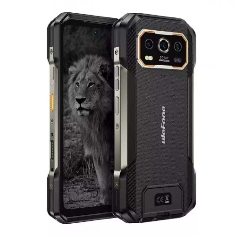 Ulefone Armor 27 Pro 5G 12/256GB preto sem carregador