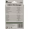 Carregador Inter-Tech PD-2065 universal preto AC interior