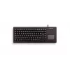 Teclado CHERRY XS Touchpad universal USB QWERTY US inglês preto
