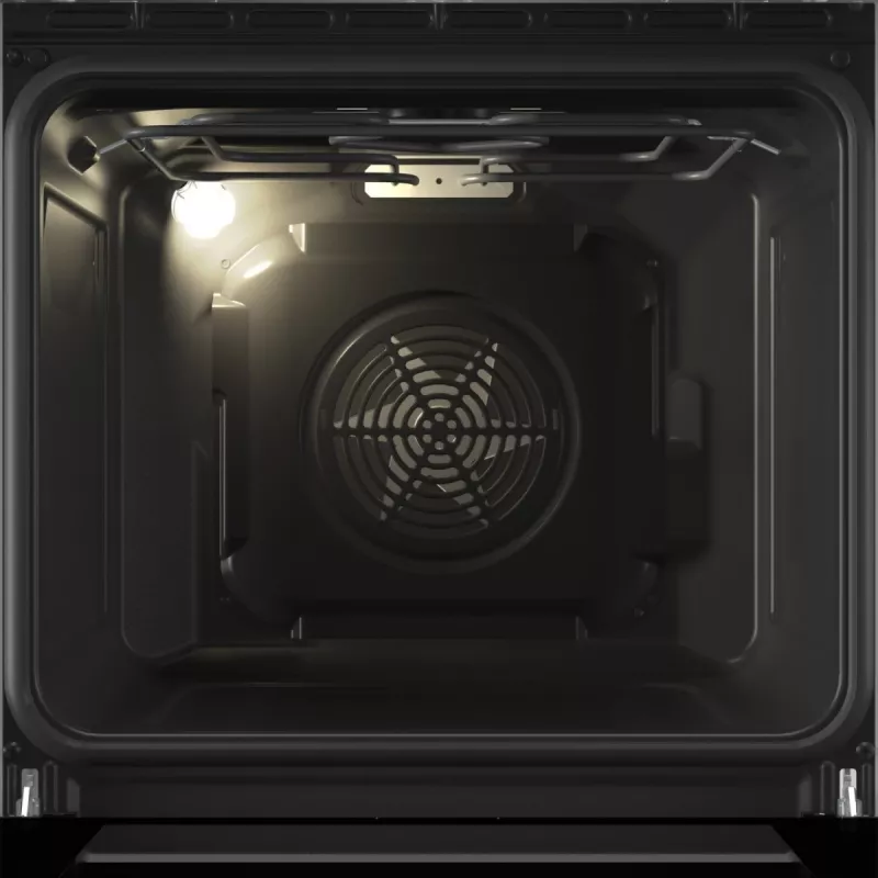 Gorenje GKS5C71XF fogão independente com forno prateado