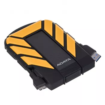 ADATA HD710 Pro disco externo 1 TB 2,5 polegadas Micro-USB B 3.2 Gen 1 (3.1 Gen 1) preto, amarelo