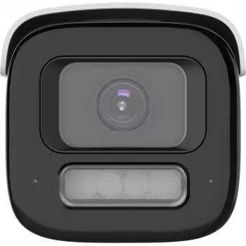 Câmara de vigilância IP Hikvision Pro Series DS-2CD2687G3-LIZS2UY/SL 8 MP ColorVu varifocal motorizada 2,8–12 mm bullet, 1/1,8 polegadas CMOS, rotação 360°, branca