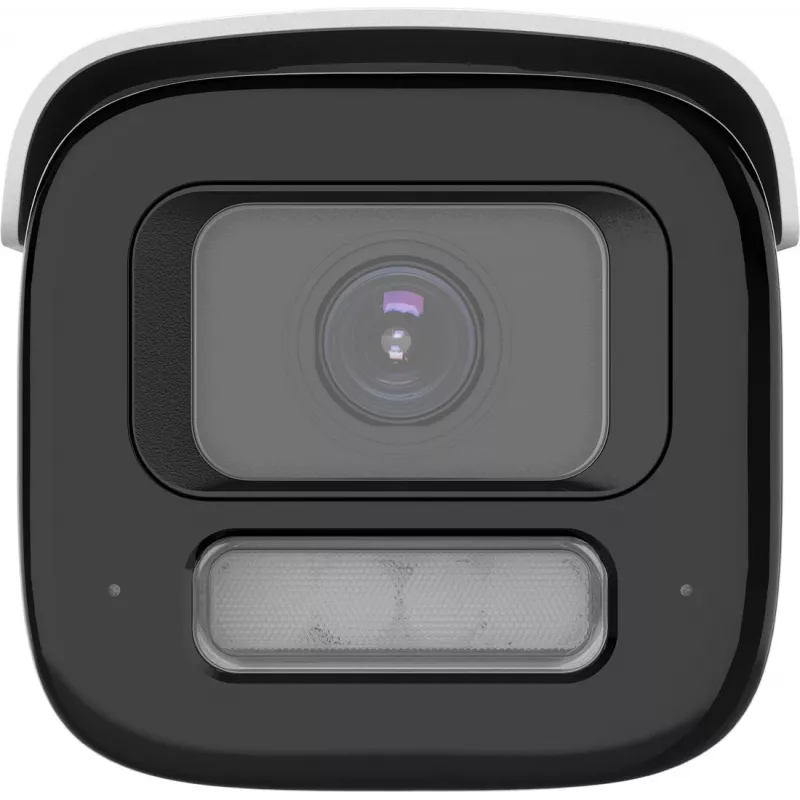 Câmara de vigilância IP Hikvision Pro Series DS-2CD2687G3-LIZS2UY/SL 8 MP ColorVu varifocal motorizada 2,8–12 mm bullet, 1/1,8 polegadas CMOS, rotação 360°, branca