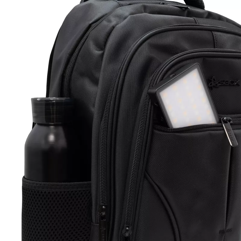Mochila SBOX Valencia 18 preto – 18 litros de volume, preto