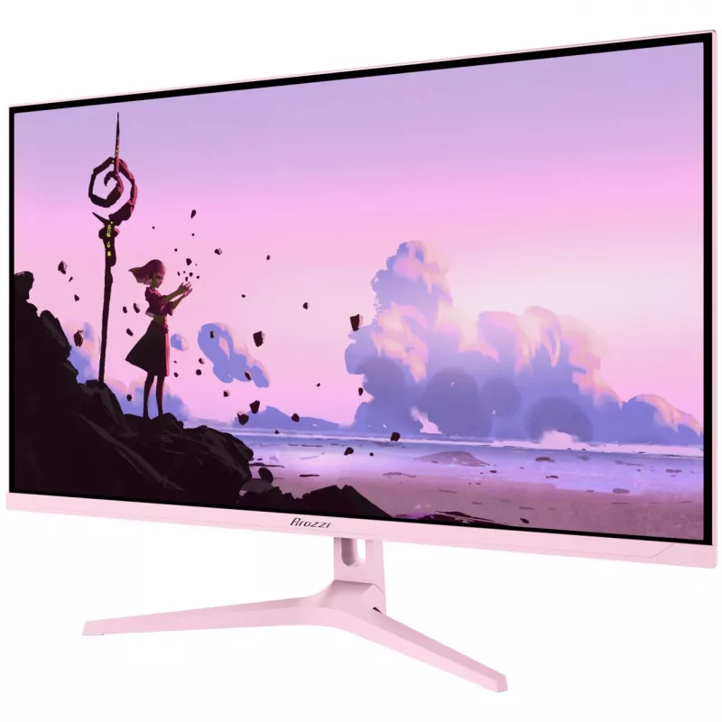 Monitor de computador Arozzi Nova 32 polegadas (80 cm) 2560×1440 Quad HD LED 1 ms 16:9 rosa com altifalantes e VESA