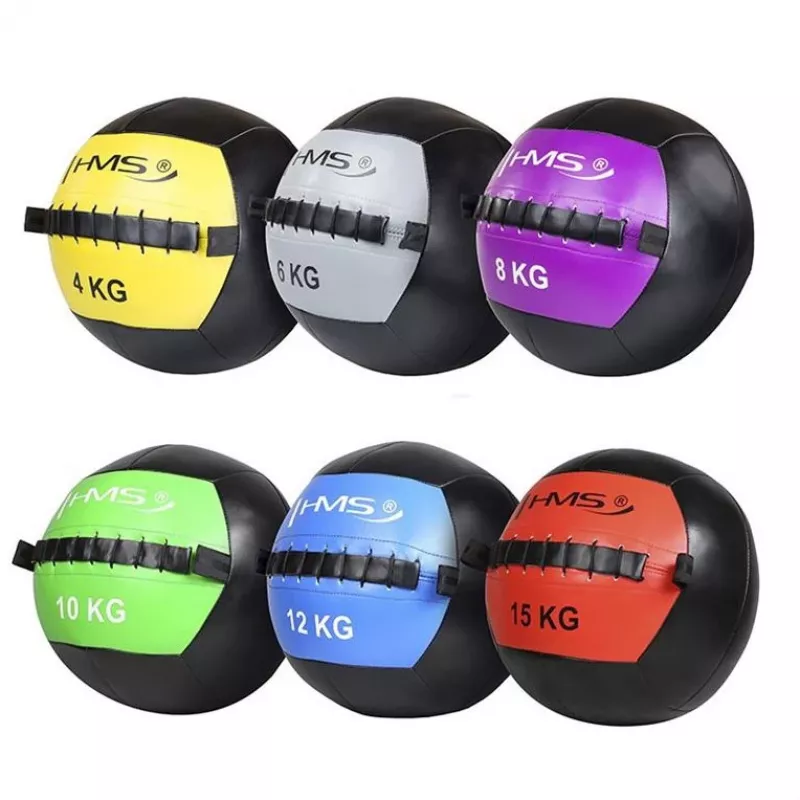 Bola Medicinal HMS Fitness WLB12 12 kg Preto, Azul