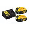 Serra circular portátil DeWALT DCS570P2-QW 18,4 cm prateado, amarelo 5500 rpm