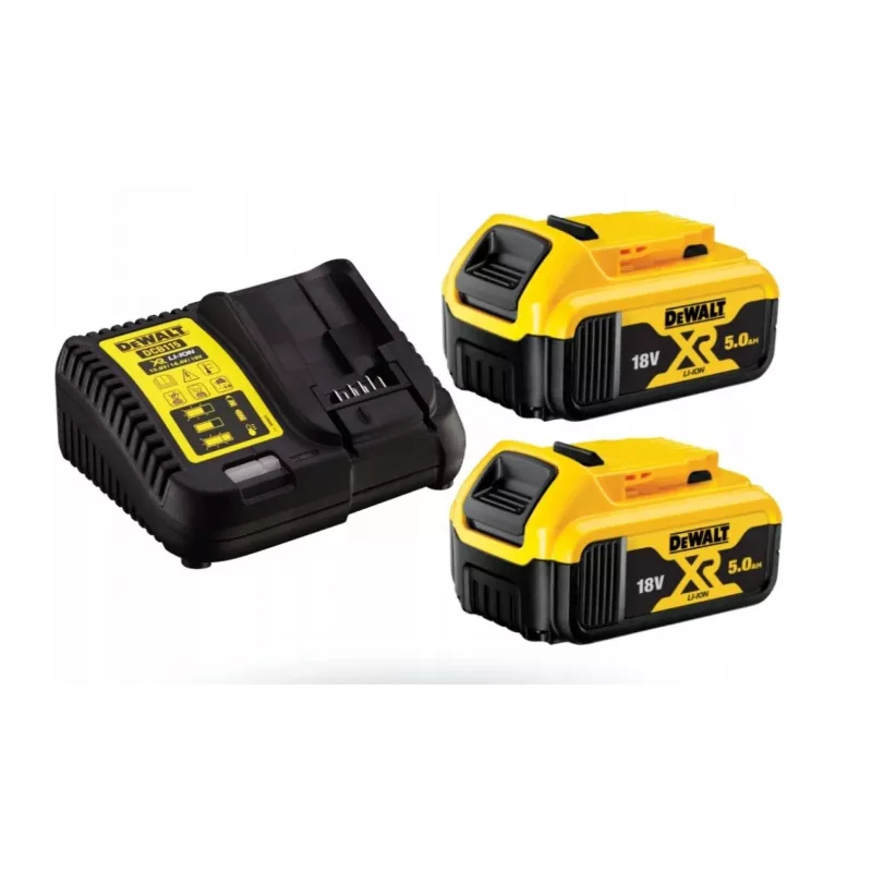 Serra circular portátil DeWALT DCS570P2-QW 18,4 cm prateado, amarelo 5500 rpm