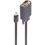 ShiverPeaks BS10-54025 - 1 m - Mini DisplayPort - VGA - macho - macho - dourado