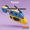 Conjunto de construção Marioinex Mini Waffle Constructor – 141 peças, multicolor, para crianças a partir dos 5 anos
