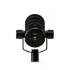 Microfone de estúdio RØDE PodMic USB — Cardioide XLR/USB, 24 bits/48 kHz, USB-C, saída para auscultadores, botão rotativo de volume, preto