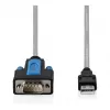 Cabo adaptador USB 2.0 para RS232 DIGITUS DA-70170, chipset FTDI, 1,8 m, USB Type-A para DB9