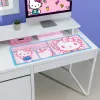 Tapete de secretária Paladone Hello Kitty – grande superfície macia para teclado e rato, base antiderrapante