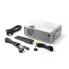 Technaxx TX-127 mini projetor LED, LCD, HD 720p (1280x720), branco/cinzento