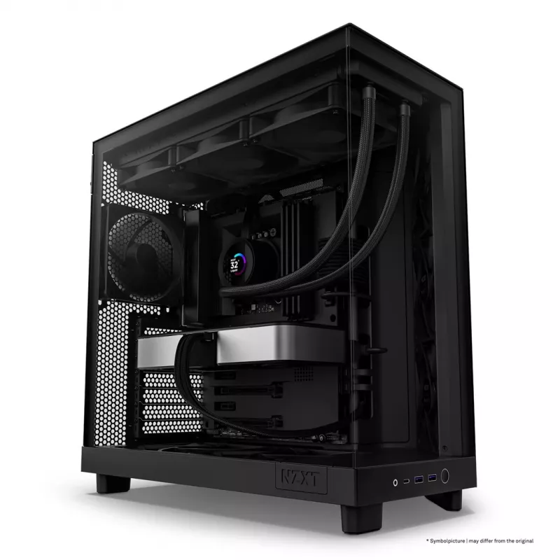 NZXT H6 Flow Midi-Tower - preto