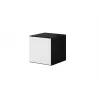 Conjunto de móveis de sala Cama ROCO 9 (RO1+RO3+2xRO6+2xRO5) preto/preto/branco