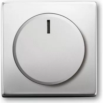 Elemento de comando BUSCH JAEGER para dimmer rotativo -102 UP aço inoxidável 6540-866-102