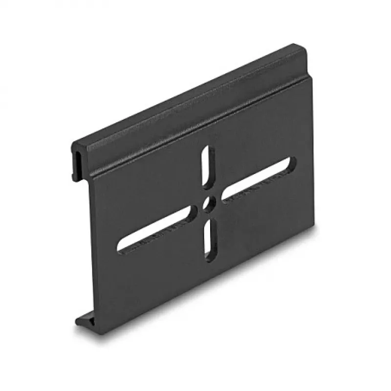 Conjunto de montagem DeLOCK 67145 preto alumínio
