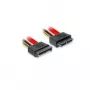 Cabo SATA Slimline ficha para conector fêmea DeLOCK 84374 0,3m preto